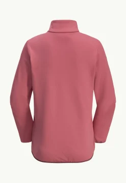 Jack Wolfskin Actamic Fz Midlayer K|Kinderen Voor- En Najaarsjacks/-Jassen|Fleece