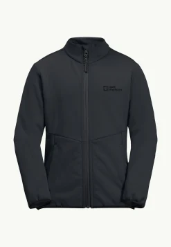 Jack Wolfskin Actamic Fz Midlayer K|Kinderen Voor- En Najaarsjacks/-Jassen|Fleece