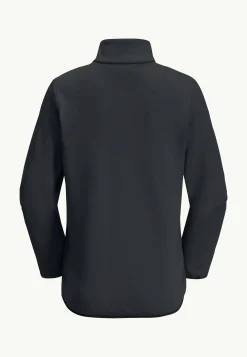 Jack Wolfskin Actamic Fz Midlayer K|Kinderen Voor- En Najaarsjacks/-Jassen|Fleece