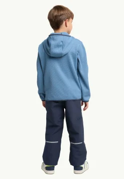 Jack Wolfskin Actamic Grid Midlayer K|Kinderen Voor- En Najaarsjacks/-Jassen|Fleece