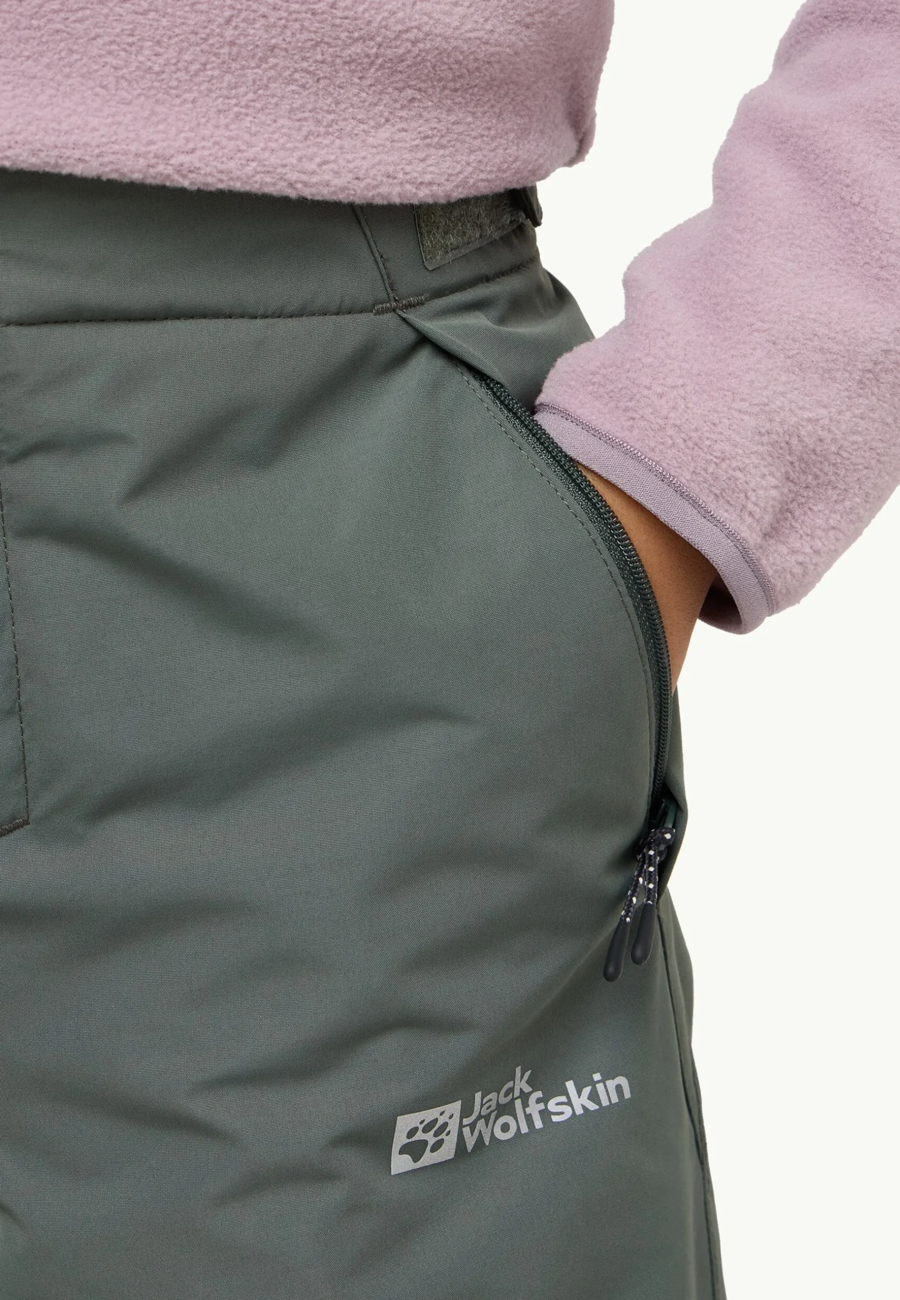 Jack Wolfskin Actamic 2l Ins Pants K|Kinderen Sneeuwbroeken En Sneeuwpakken|Regenbroek