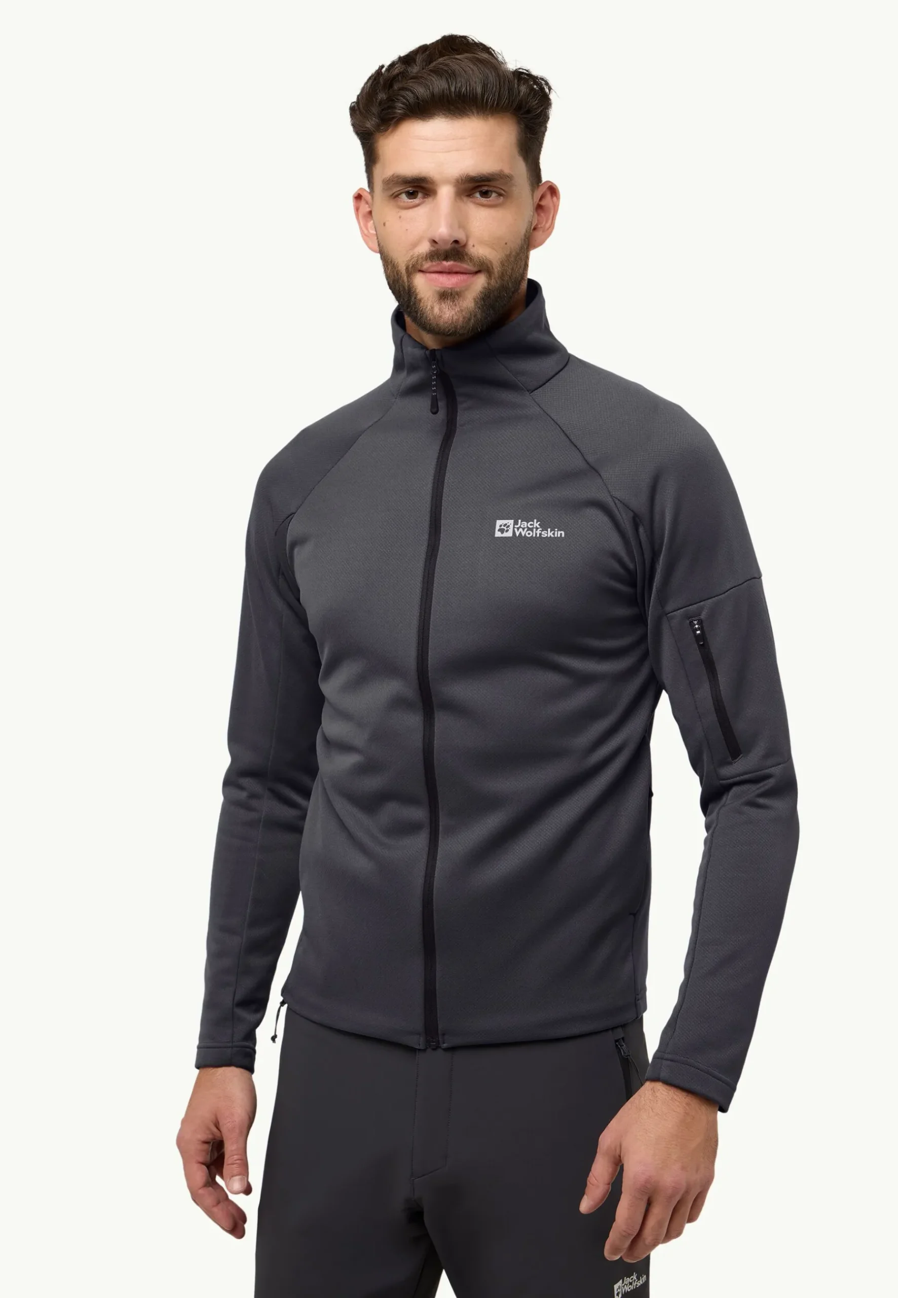 Jack Wolfskin Alpgrat Fz M|Heren Fleece|Hoodies & Pullovers
