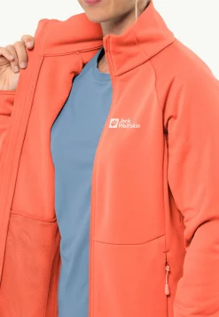 Jack Wolfskin Alpgrat Fz W|DAMES Wandelen|Voor- En Najaarsjacks/-Jassen