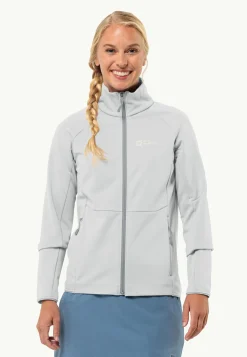 Jack Wolfskin Alpgrat Fz W|DAMES Wandelen|Voor- En Najaarsjacks/-Jassen
