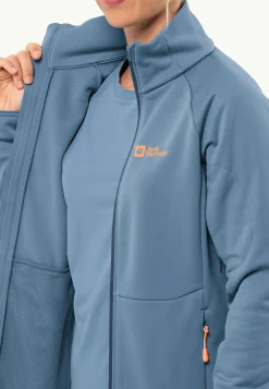 Jack Wolfskin Alpgrat Fz W|DAMES Wandelen|Voor- En Najaarsjacks/-Jassen
