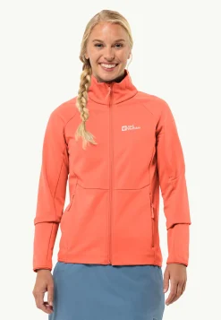 Jack Wolfskin Alpgrat Fz W|DAMES Wandelen|Voor- En Najaarsjacks/-Jassen