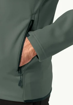 Jack Wolfskin Alpgrat Hooded Fz M|Heren Wandelen|Voor- En Najaarsjacks/-Jassen