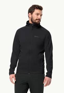 Jack Wolfskin Alpgrat Hooded Fz M|Heren Wandelen|Voor- En Najaarsjacks/-Jassen