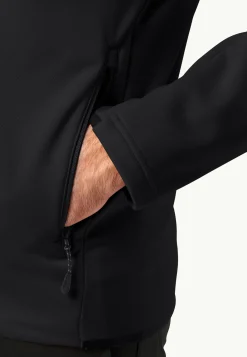 Jack Wolfskin Alpgrat Hooded Fz M|Heren Wandelen|Voor- En Najaarsjacks/-Jassen