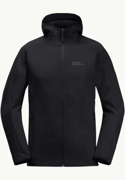 Jack Wolfskin Alpgrat Hooded Fz M|Heren Wandelen|Voor- En Najaarsjacks/-Jassen