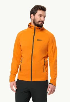Jack Wolfskin Alpgrat Hooded Fz M|Heren Wandelen|Voor- En Najaarsjacks/-Jassen