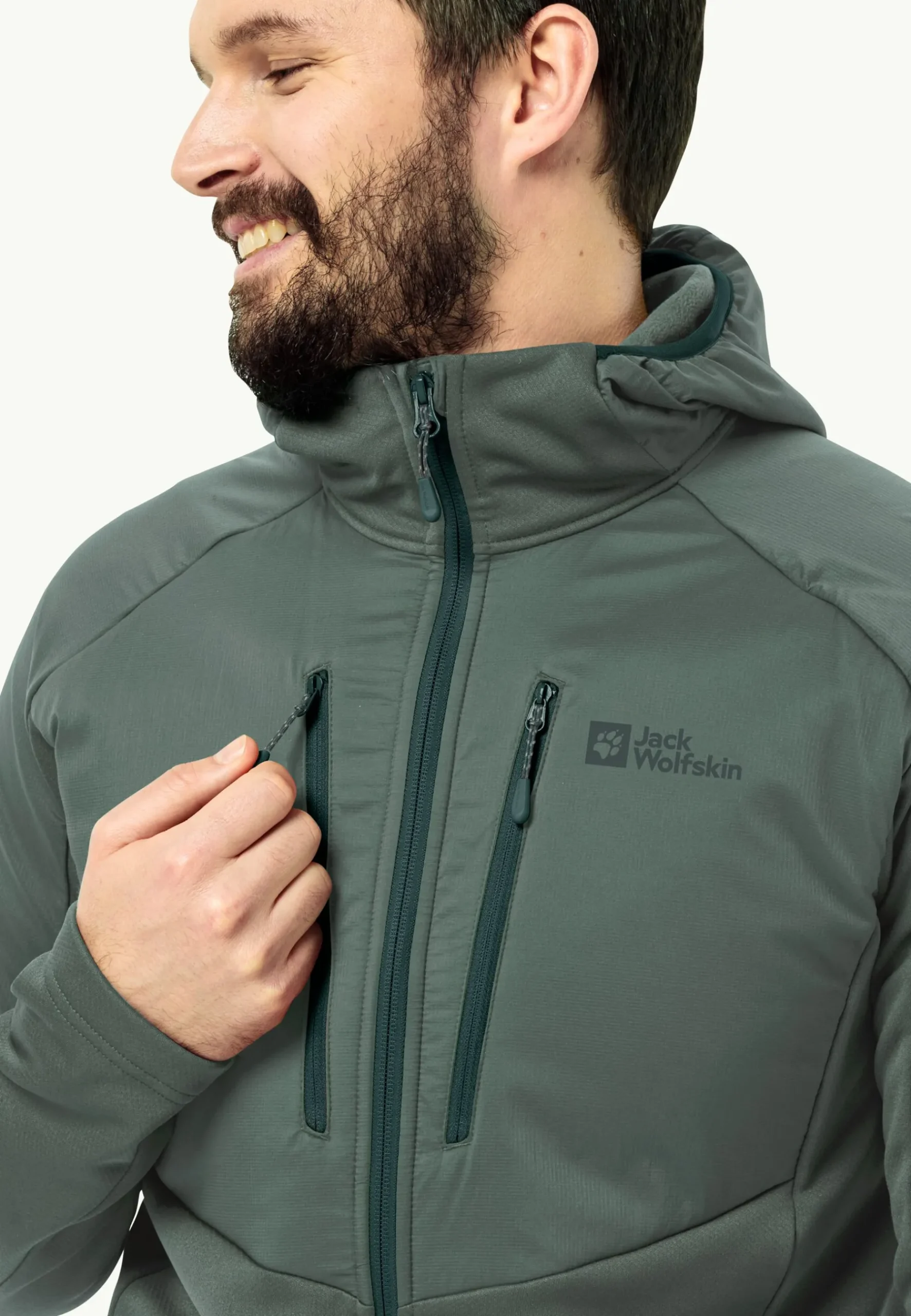 Jack Wolfskin Alpgrat Pro Ins Fz M|Heren Wandelen|Voor- En Najaarsjacks/-Jassen
