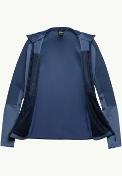 Jack Wolfskin Alpgrat Xt Jkt M|Heren Fleece|Hoodies & Pullovers