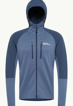 Jack Wolfskin Alpgrat Xt Jkt M|Heren Fleece|Hoodies & Pullovers