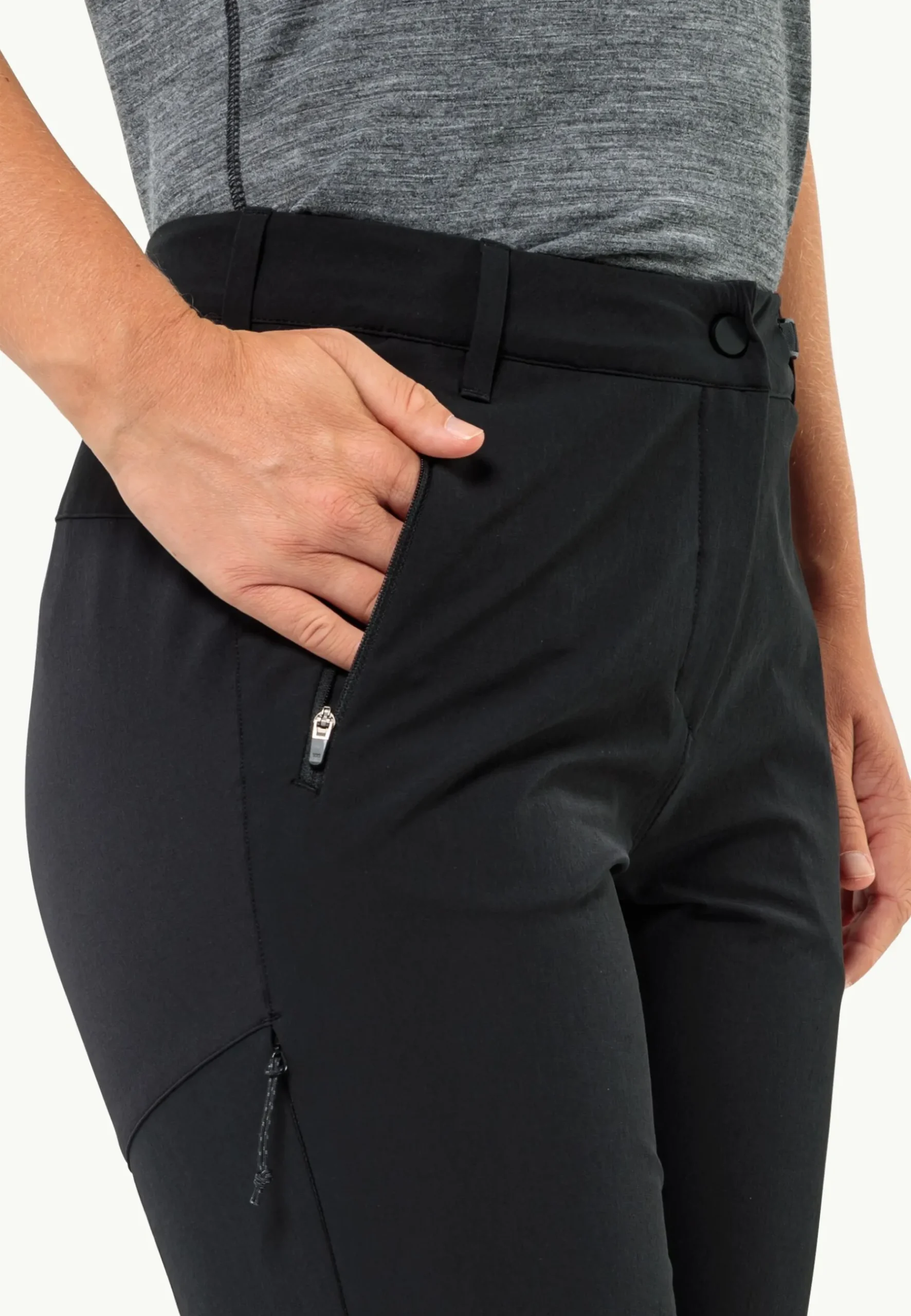 Jack Wolfskin Andur Pants W|DAMES Trekking|Softshellbroeken