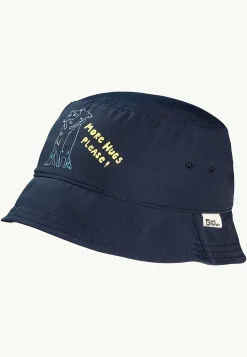 Jack Wolfskin At Home Bucket Hat K|Kinderen Caps & Hoeden|Mutsen