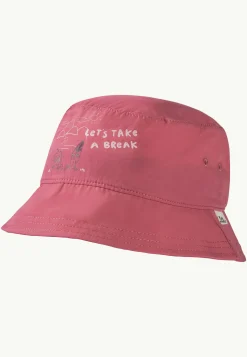 Jack Wolfskin At Home Bucket Hat K|Kinderen Caps & Hoeden|Mutsen