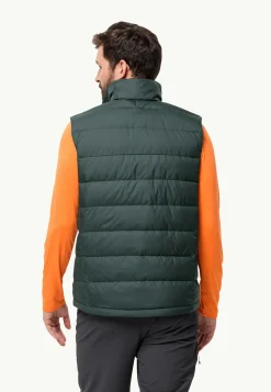 Jack Wolfskin Ather Down Vest M Rds|Heren Wandelen|Voor- En Najaarsjacks/-Jassen