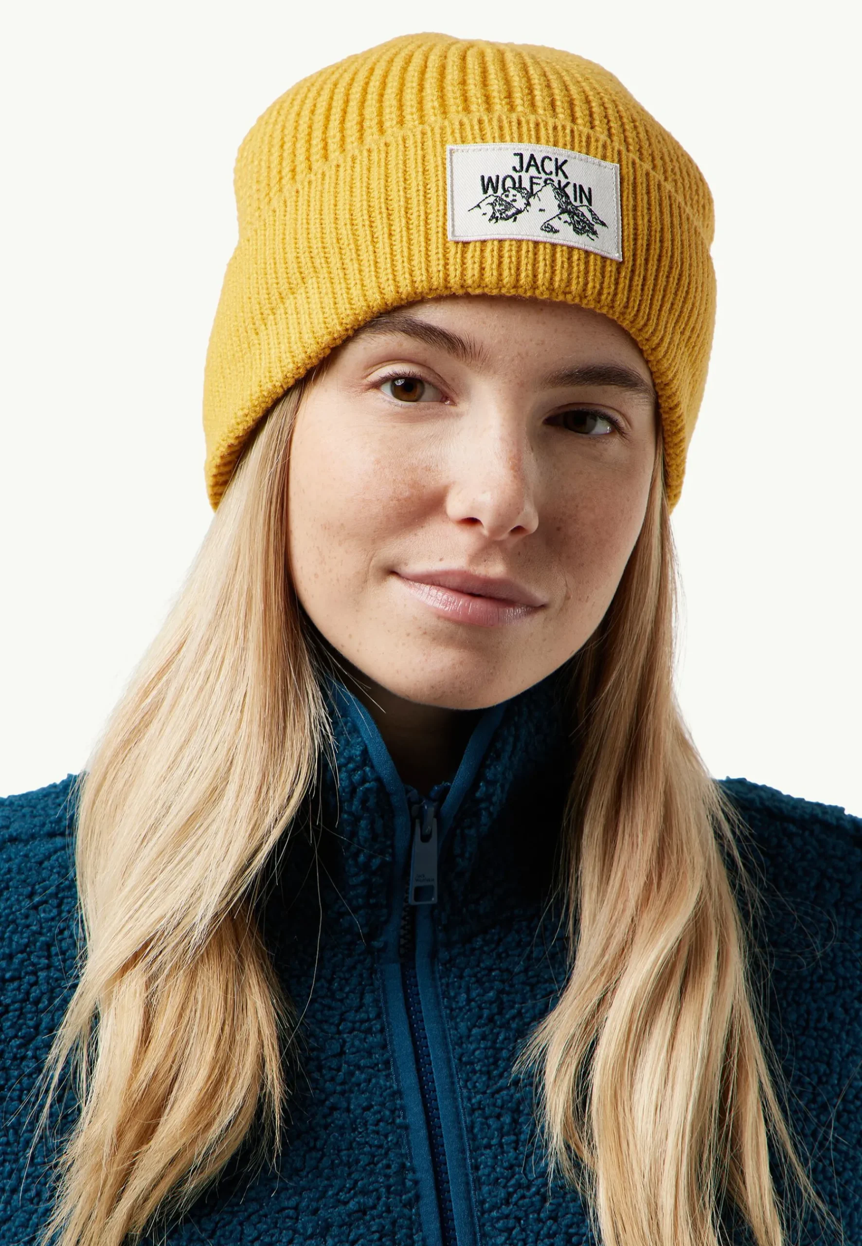 Jack Wolfskin Badge Beanie|DAMES Caps & Hoeden|Mutsen