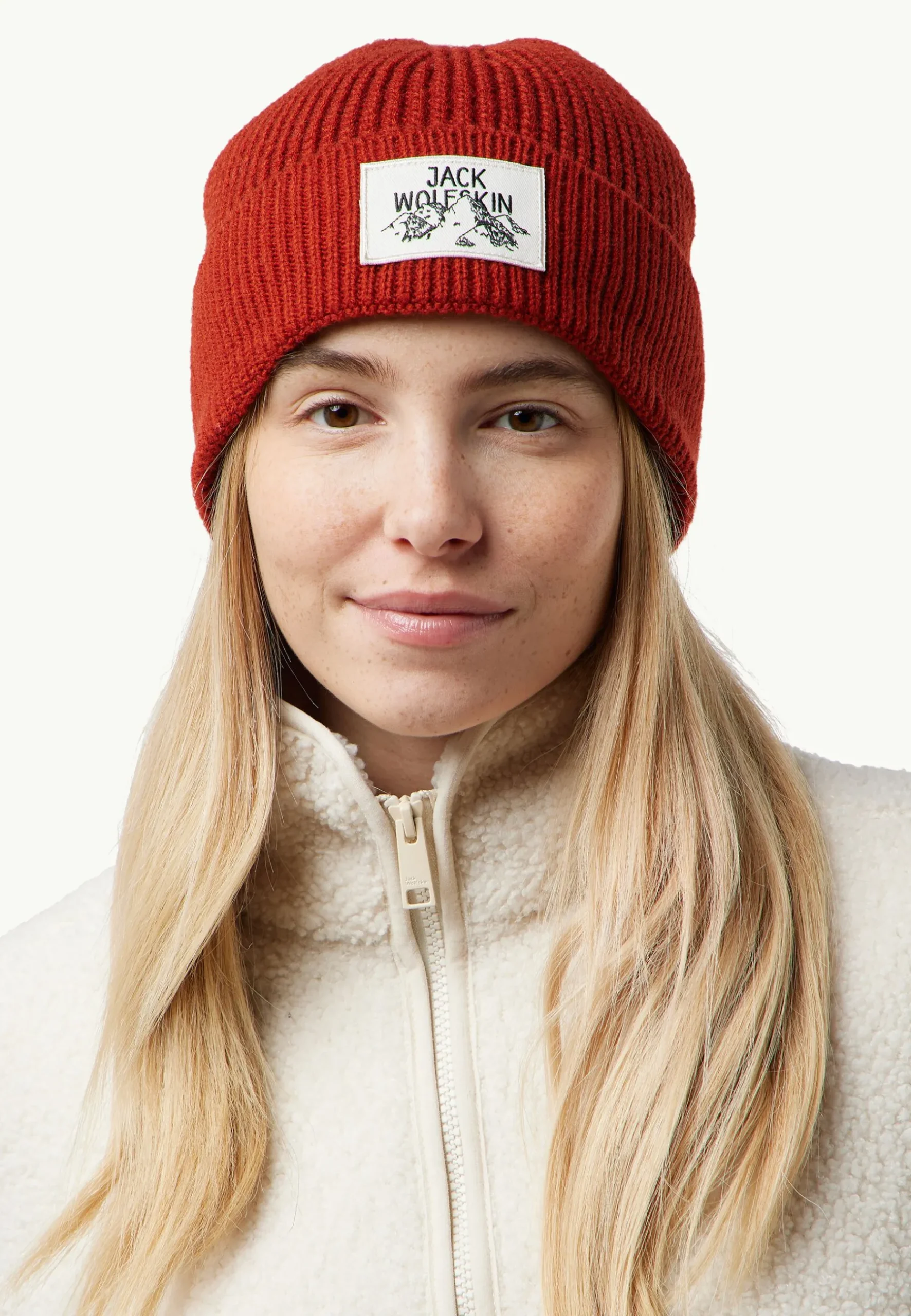 Jack Wolfskin Badge Beanie|DAMES Caps & Hoeden|Mutsen