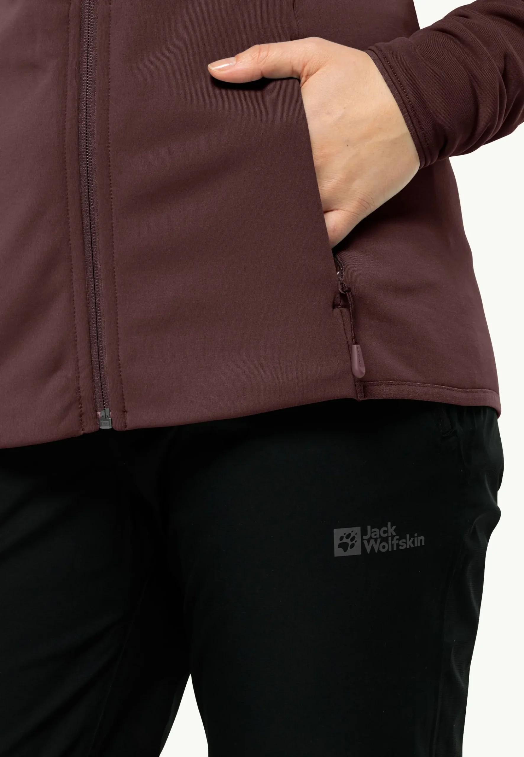 Jack Wolfskin Baiselberg Fz W|DAMES Lifestyle|Wandelen