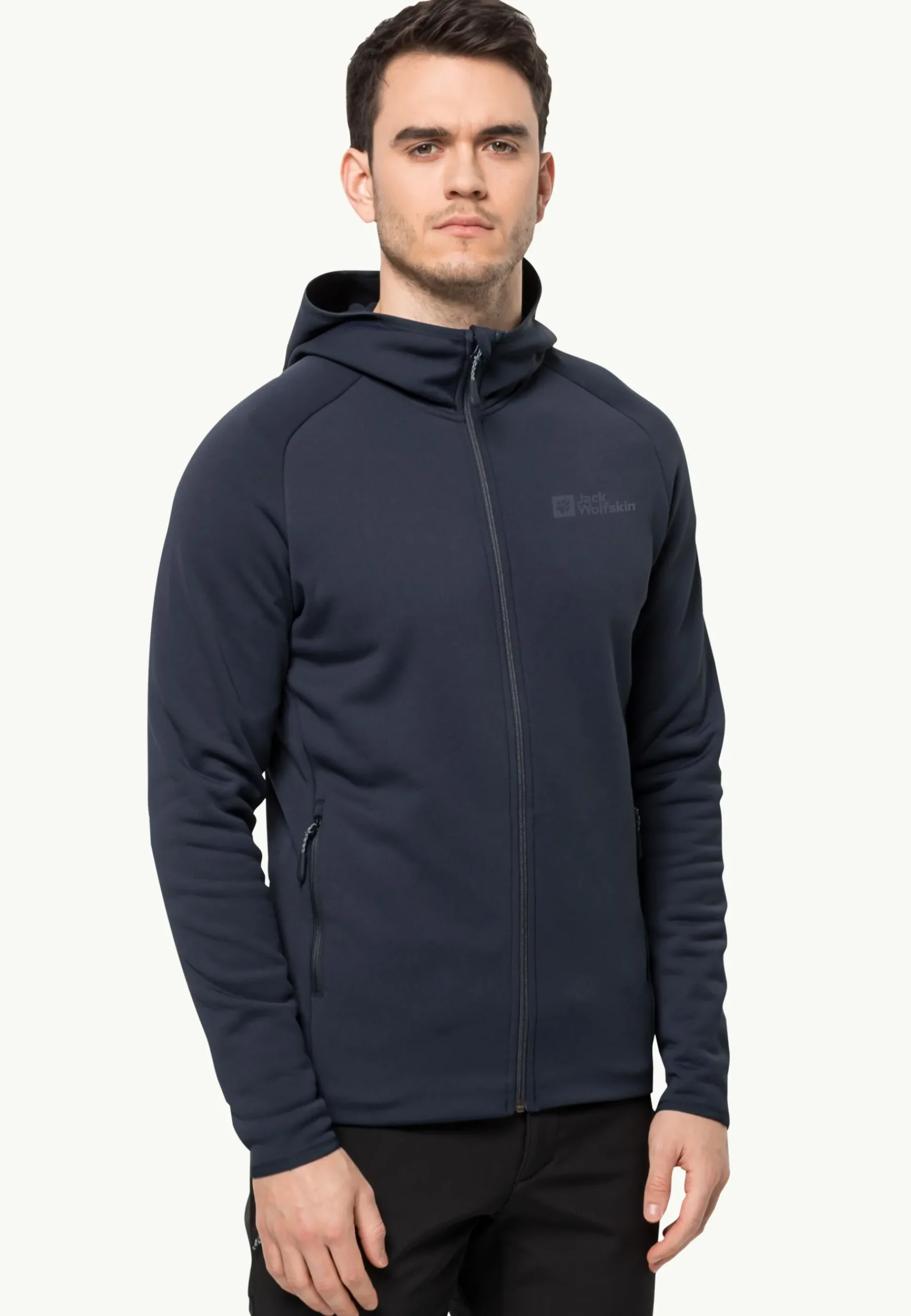 Jack Wolfskin Baiselberg Hooded Fz M|Heren Wandelen|Lifestyle