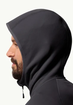 Jack Wolfskin Baiselberg Hooded Fz M|Heren Wandelen|Lifestyle