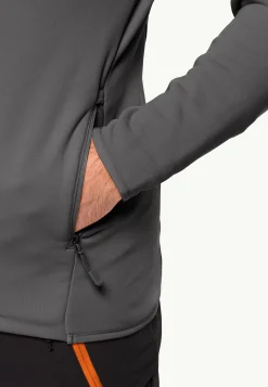 Jack Wolfskin Baiselberg Hooded Fz M|Heren Wandelen|Lifestyle