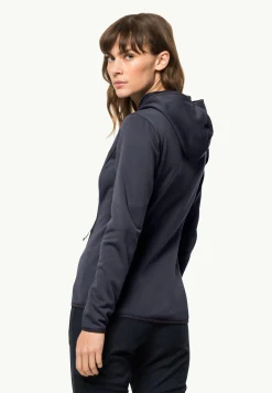 Jack Wolfskin Baiselberg Hooded Fz W|DAMES Lifestyle|Wandelen