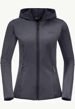 Jack Wolfskin Baiselberg Hooded Fz W|DAMES Lifestyle|Wandelen