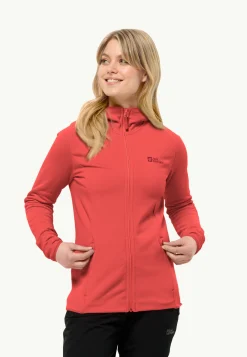 Jack Wolfskin Baiselberg Hooded Fz W|DAMES Lifestyle|Wandelen
