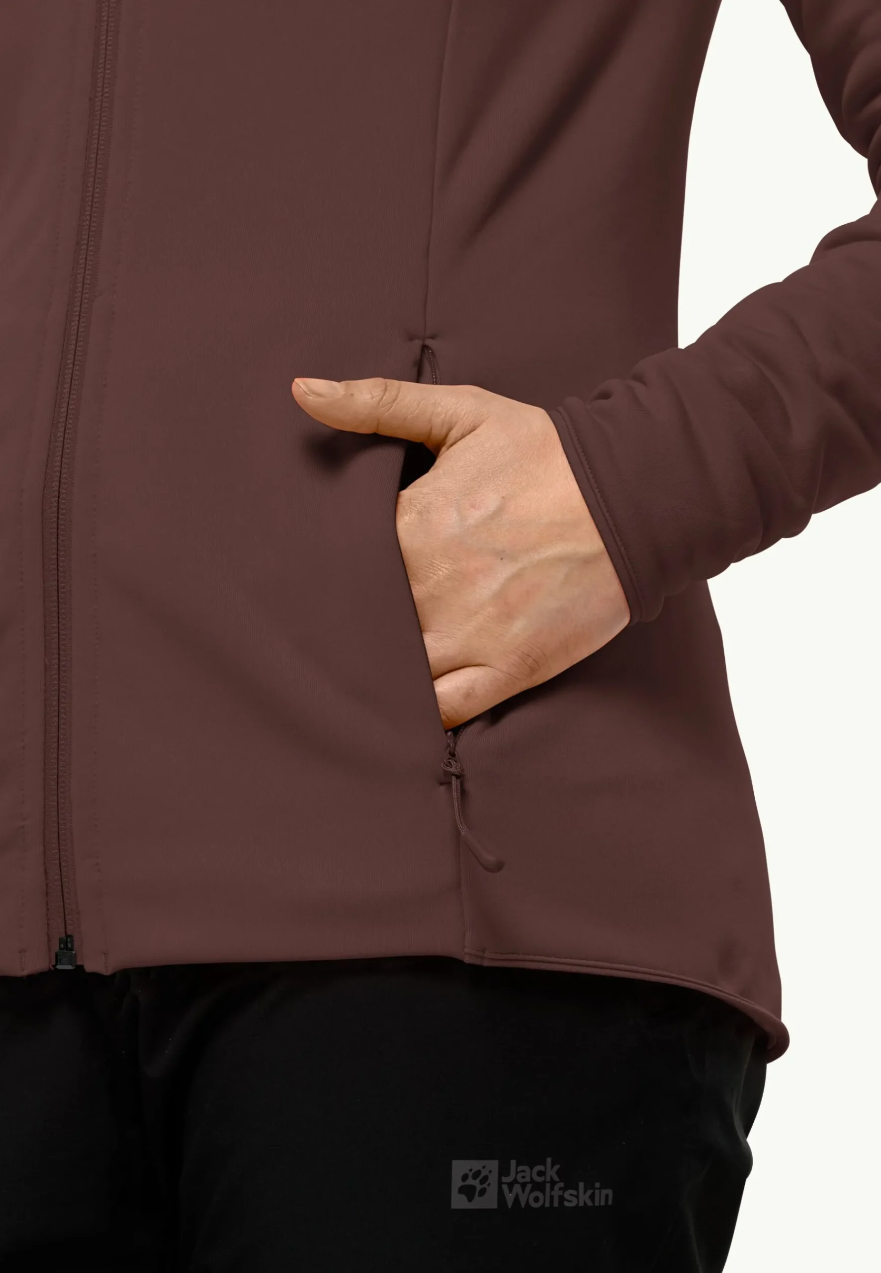 Jack Wolfskin Baiselberg Hooded Fz W|DAMES Lifestyle|Wandelen