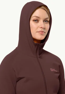 Jack Wolfskin Baiselberg Hooded Fz W|DAMES Lifestyle|Wandelen