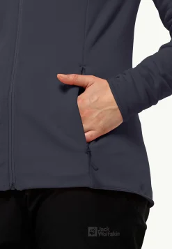 Jack Wolfskin Baiselberg Hooded Fz W|DAMES Lifestyle|Wandelen