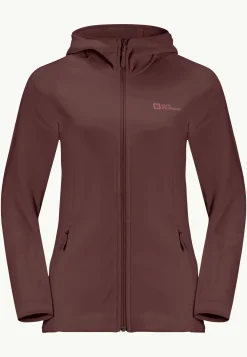 Jack Wolfskin Baiselberg Hooded Fz W|DAMES Lifestyle|Wandelen