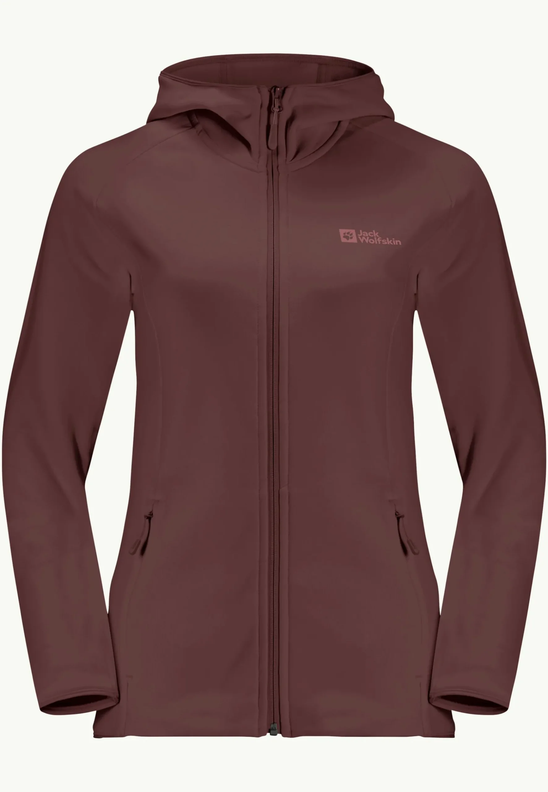 Jack Wolfskin Baiselberg Hooded Fz W|DAMES Lifestyle|Wandelen