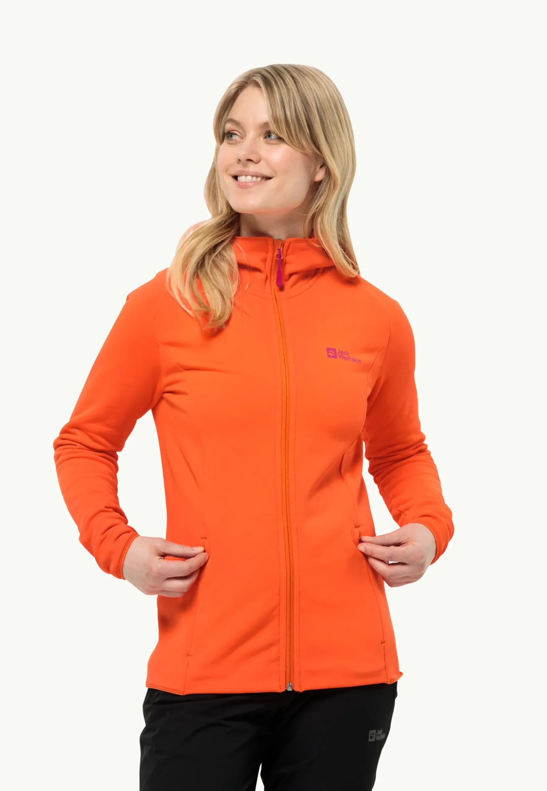 Jack Wolfskin Baiselberg Hooded Fz W|DAMES Lifestyle|Wandelen