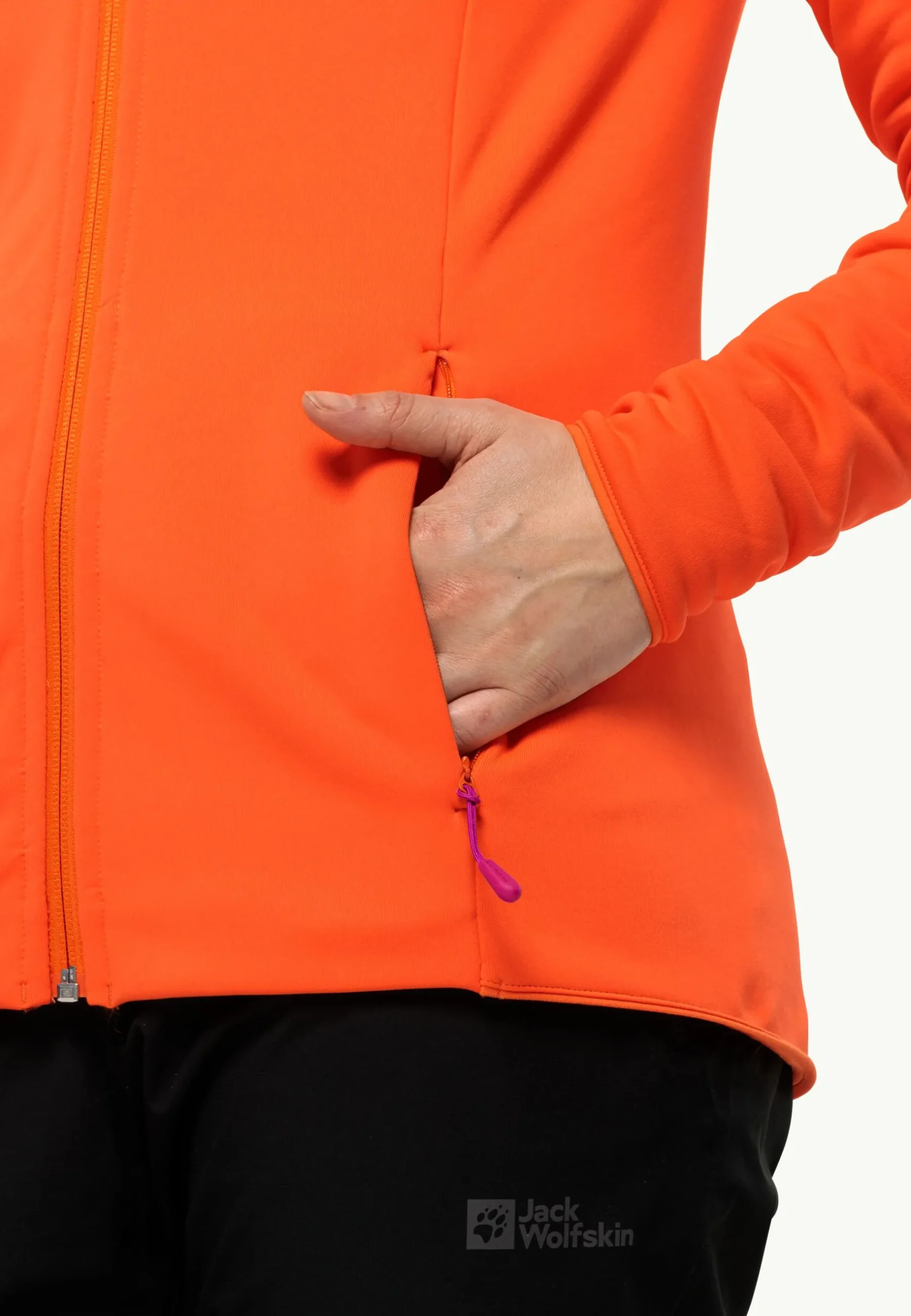 Jack Wolfskin Baiselberg Hooded Fz W|DAMES Lifestyle|Wandelen