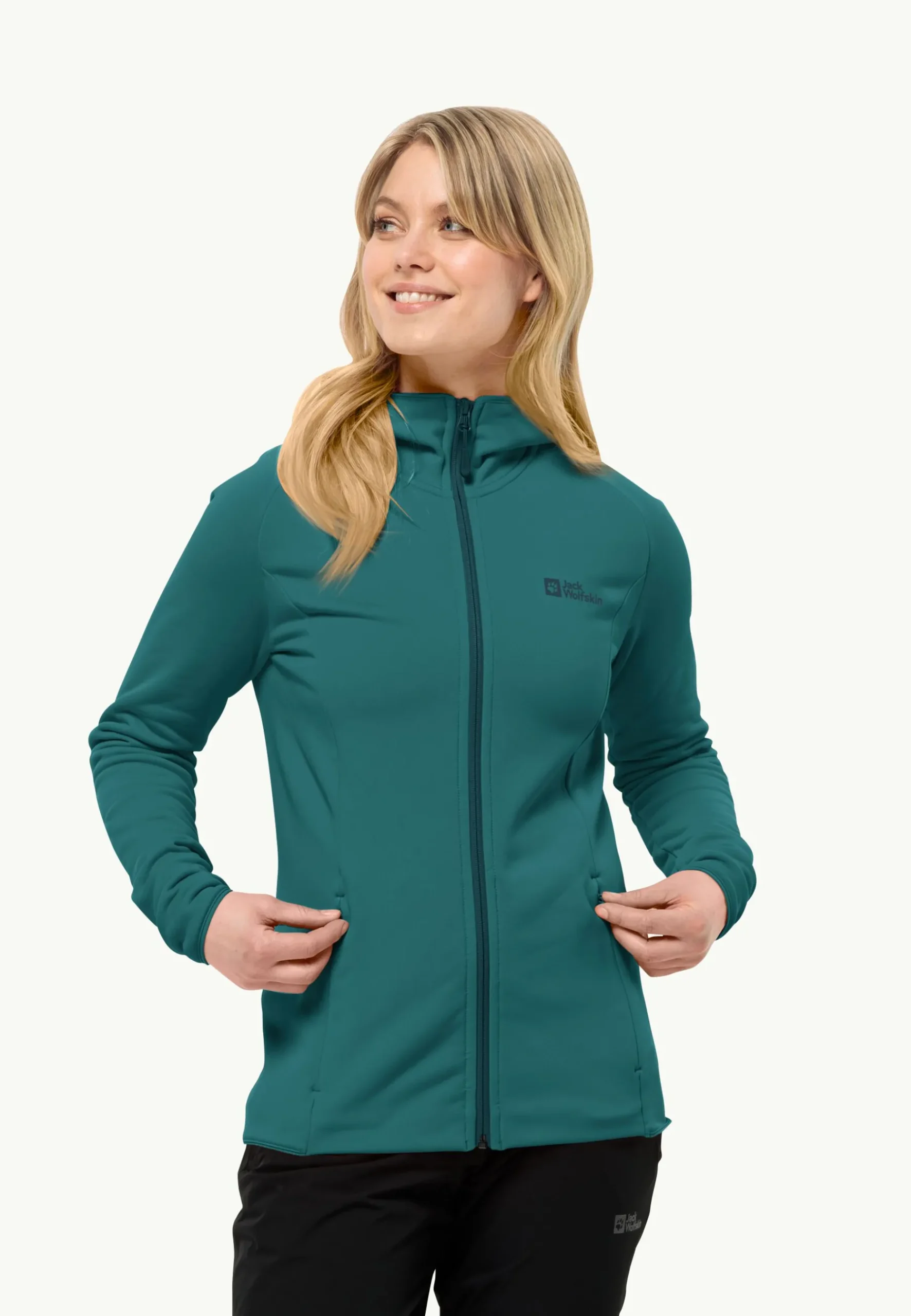 Jack Wolfskin Baiselberg Hooded Fz W|DAMES Lifestyle|Wandelen