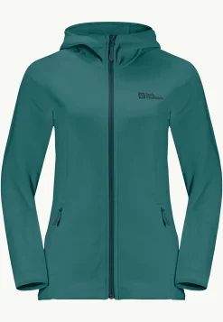 Jack Wolfskin Baiselberg Hooded Fz W|DAMES Lifestyle|Wandelen