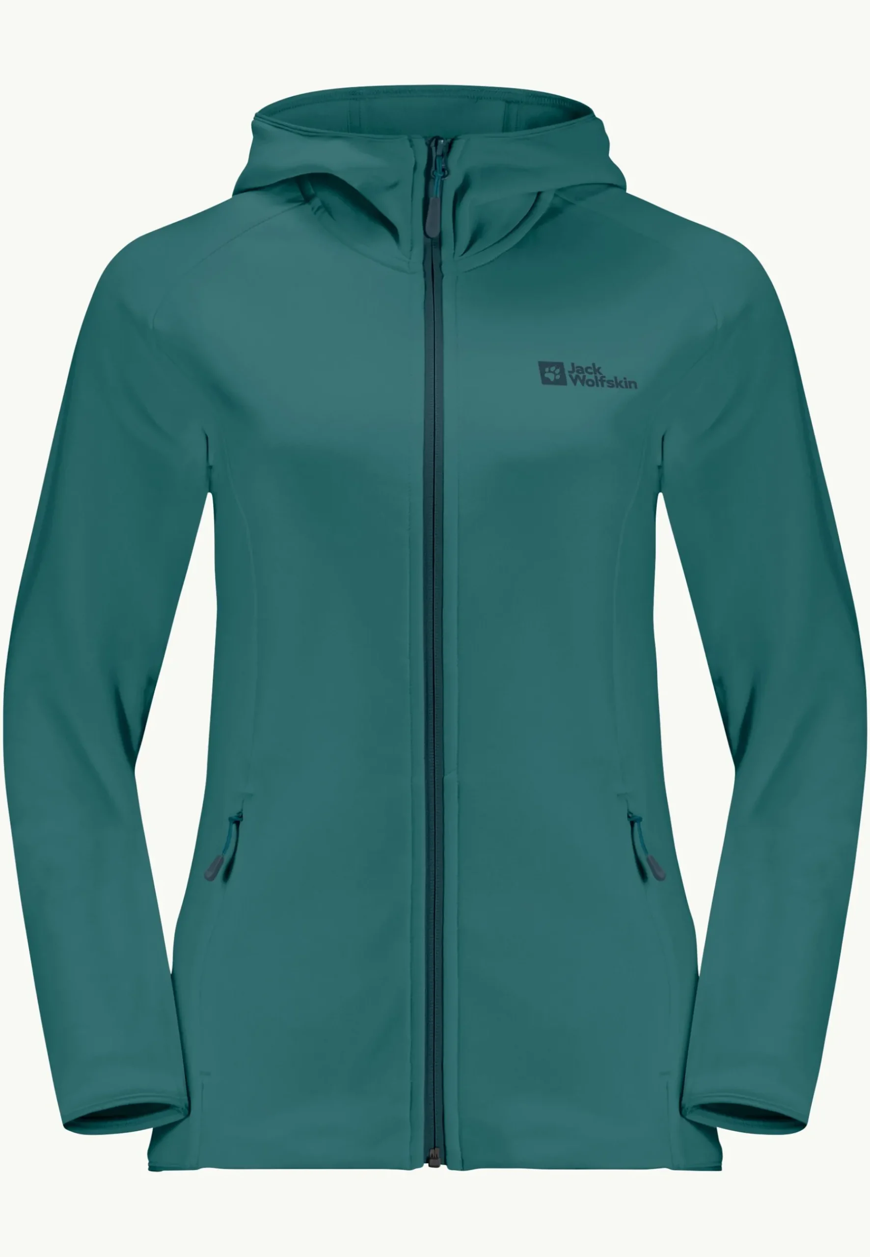 Jack Wolfskin Baiselberg Hooded Fz W|DAMES Lifestyle|Wandelen