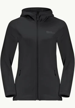 Jack Wolfskin Baiselberg Hooded Fz W|DAMES Lifestyle|Wandelen