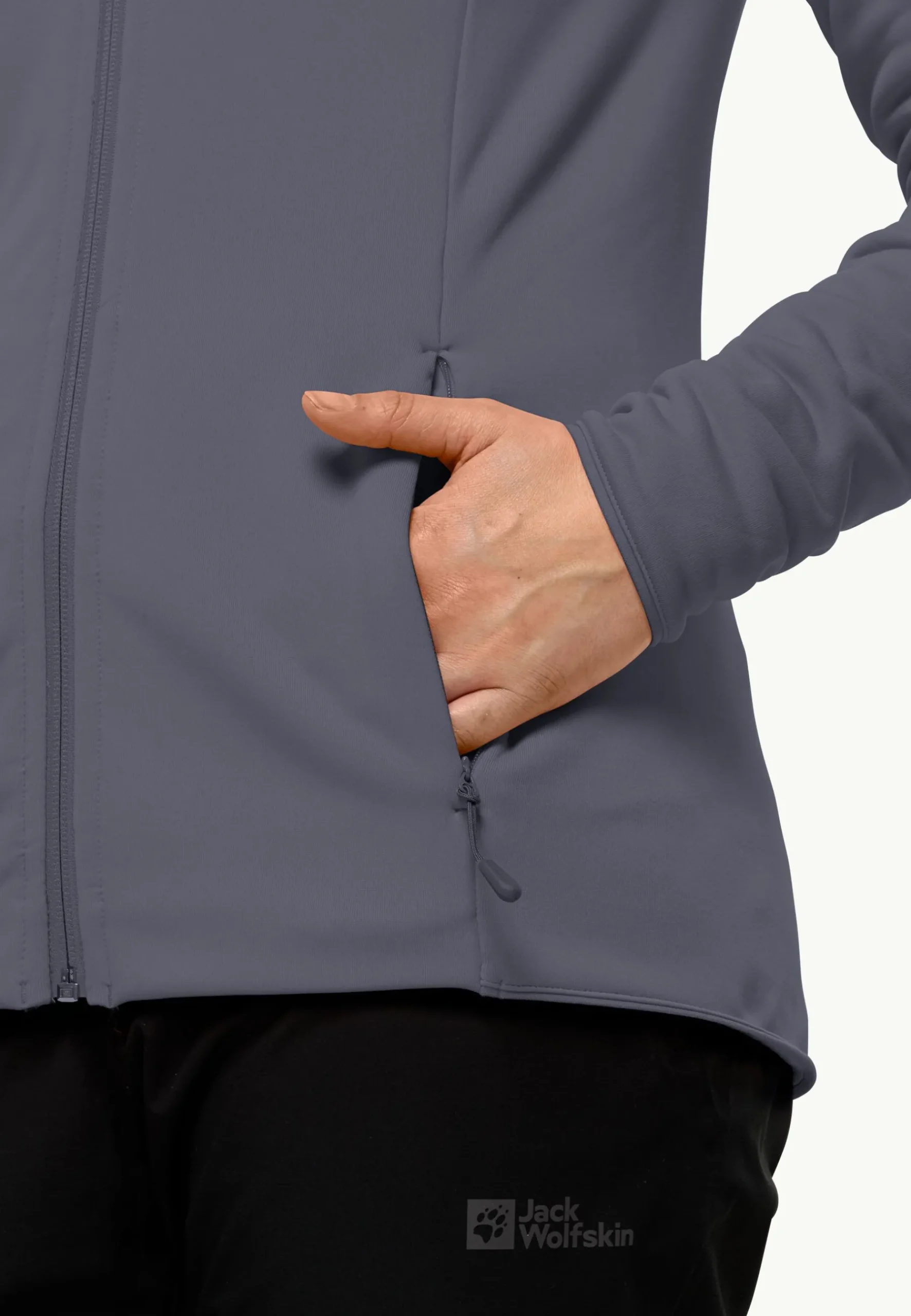 Jack Wolfskin Baiselberg Hooded Fz W|DAMES Lifestyle|Wandelen