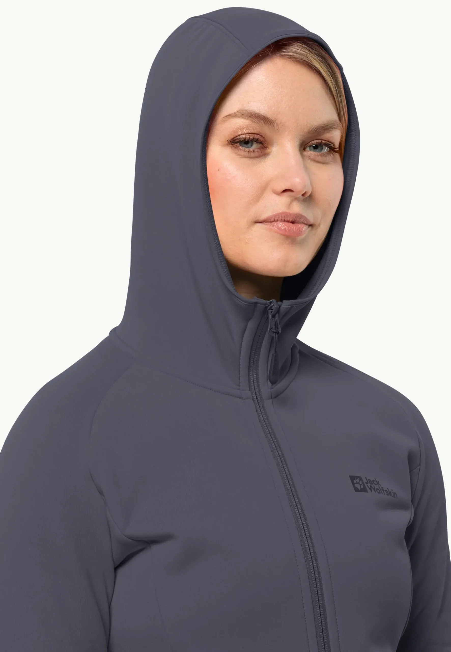 Jack Wolfskin Baiselberg Hooded Fz W|DAMES Lifestyle|Wandelen