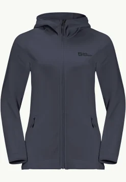 Jack Wolfskin Baiselberg Hooded Fz W|DAMES Lifestyle|Wandelen