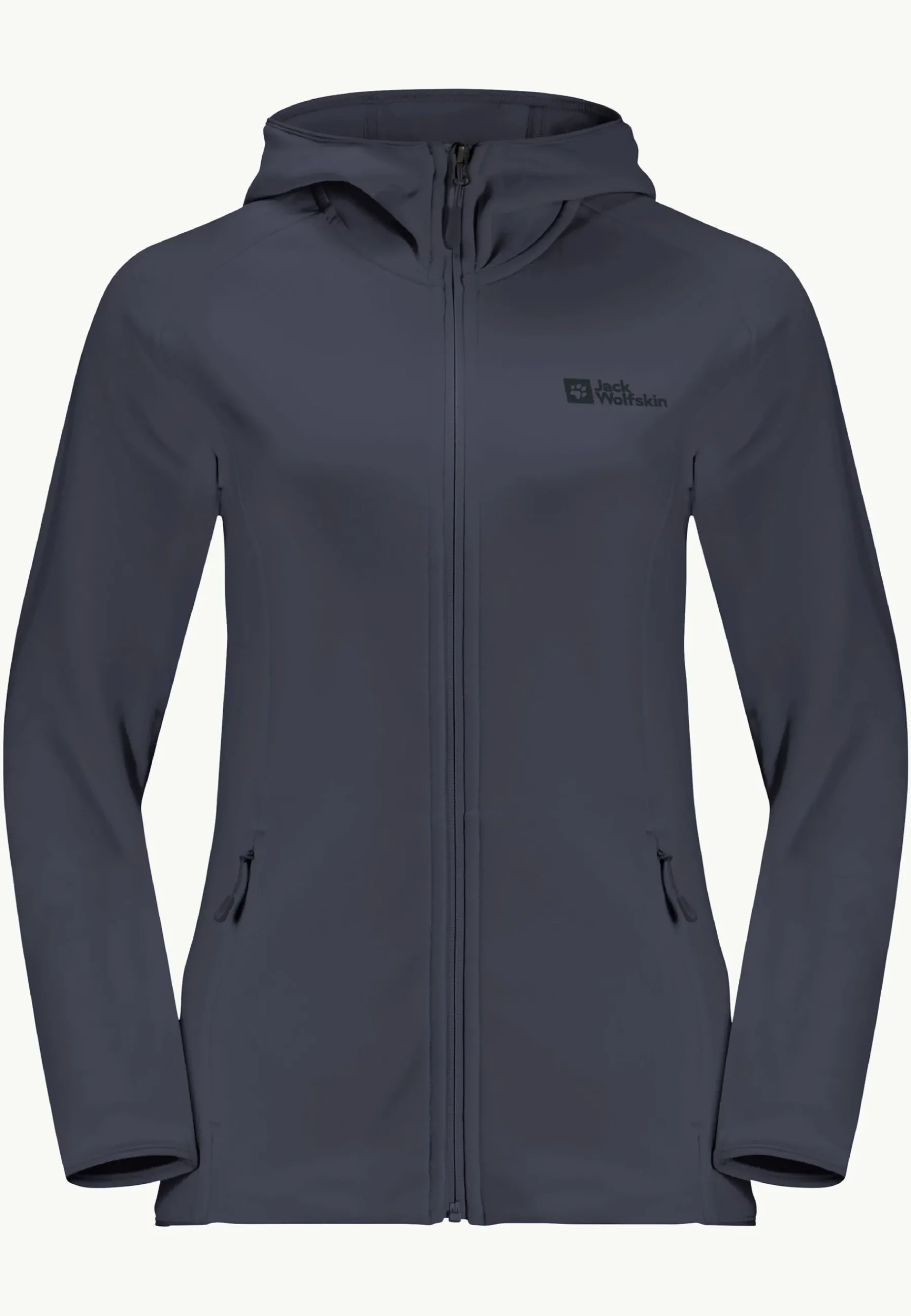 Jack Wolfskin Baiselberg Hooded Fz W|DAMES Lifestyle|Wandelen