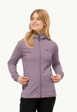Jack Wolfskin Baiselberg Hooded Fz W|DAMES Lifestyle|Wandelen