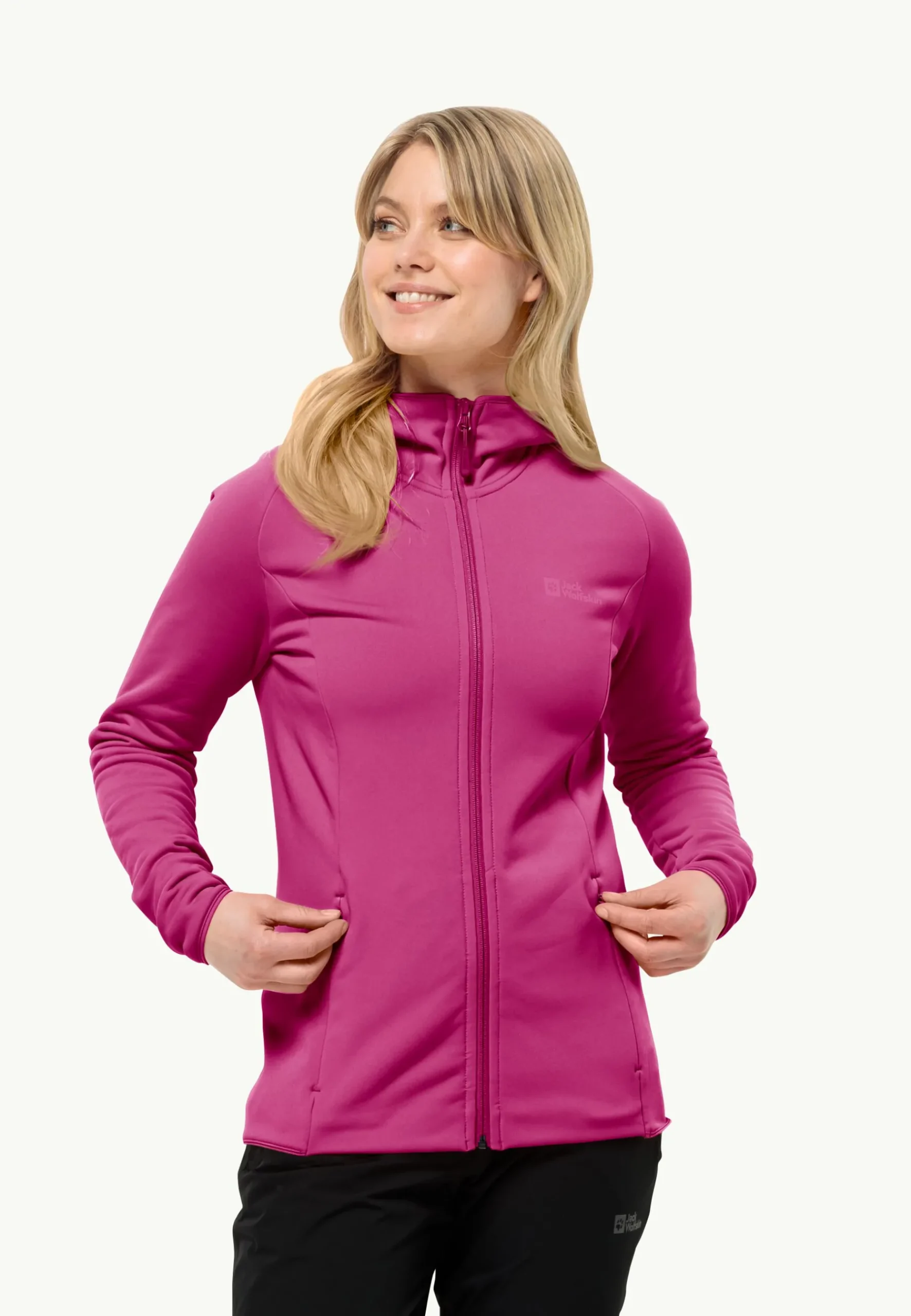 Jack Wolfskin Baiselberg Hooded Fz W|DAMES Lifestyle|Wandelen