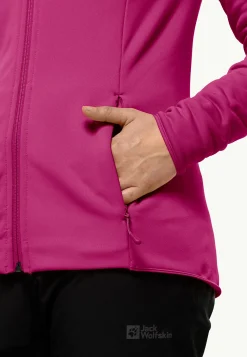 Jack Wolfskin Baiselberg Hooded Fz W|DAMES Lifestyle|Wandelen