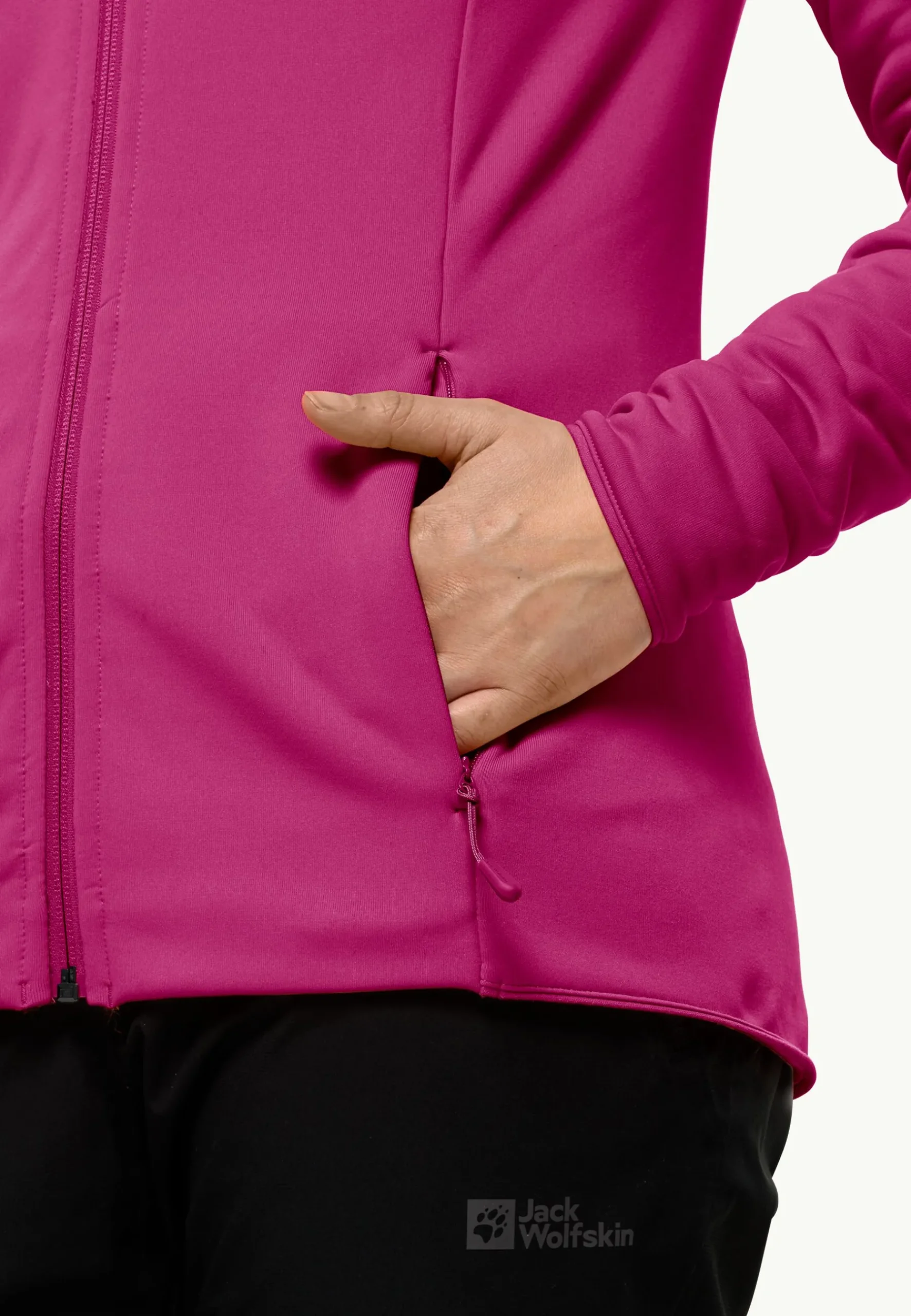 Jack Wolfskin Baiselberg Hooded Fz W|DAMES Lifestyle|Wandelen
